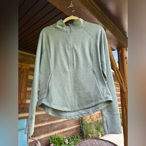 Danskin Heather Green lightweight jacket L‎